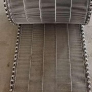 博创网链 不锈钢乙型网带 巧克力涂层机网带 高品质食品输送网带  乙字型网带