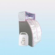 桑拿设备便捷头罩款汗蒸箱 排汗排毒 便携式熏蒸箱