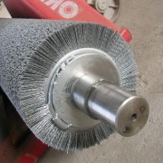 【批量生产】36辊起毛机毛刷路 烧毛机毛刷辊 磨毛机刷辊